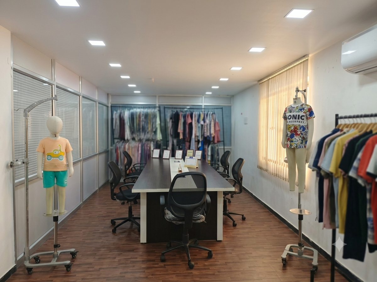Showroom meeting area