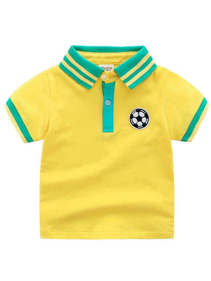 Kids Printed Polo T-Shirt 02