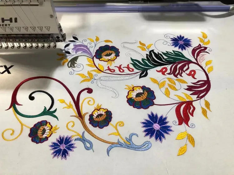 Flat Embroidery